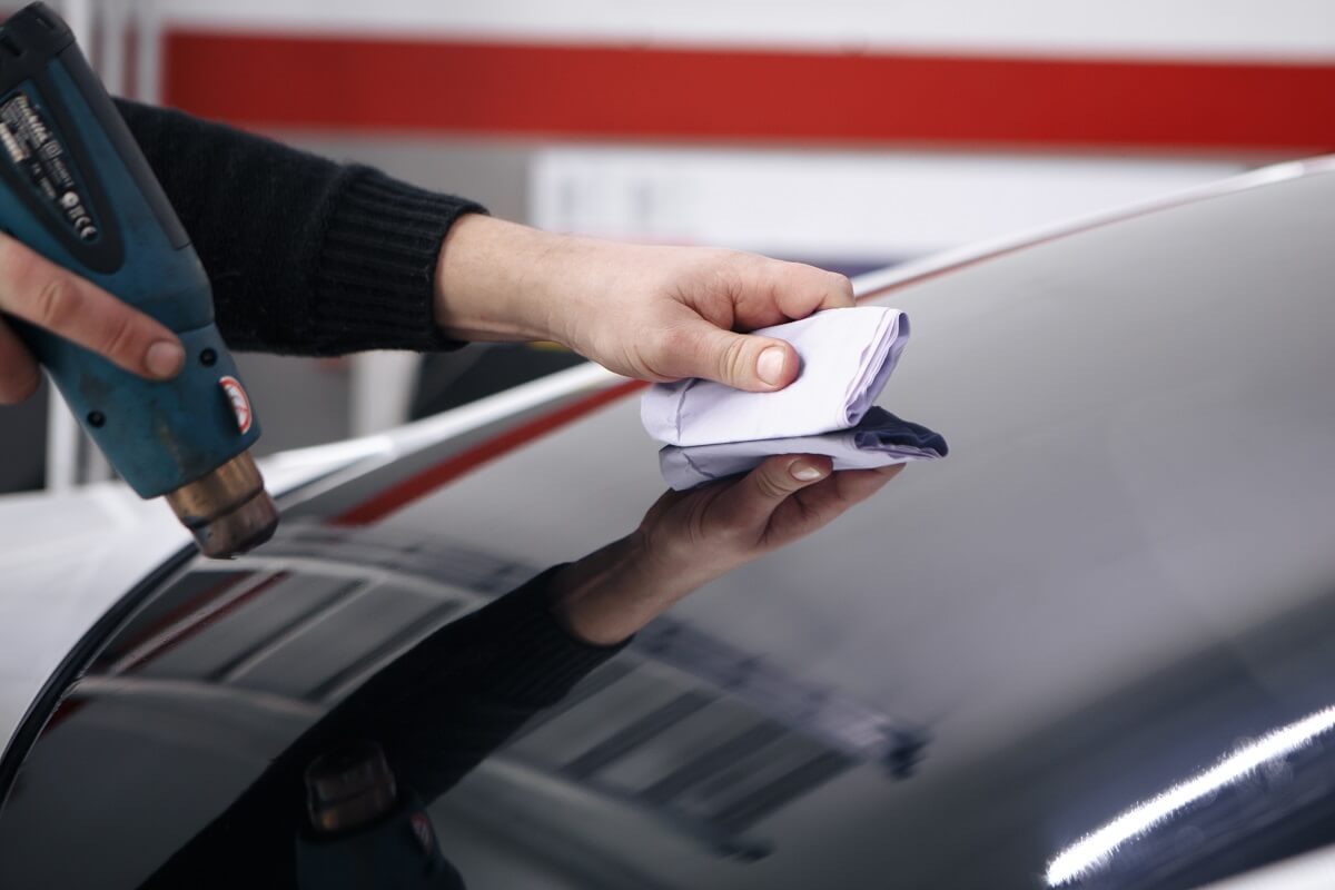 Ceramic Tint Window Installation